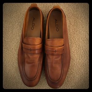 EUC Brown Aldo Dress Shoes